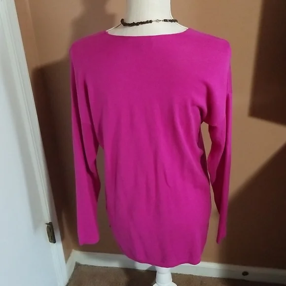 3 for 20.  Pinkish purple sweater. Medium - Picture 2 of 7